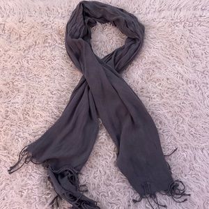 Grey scarf